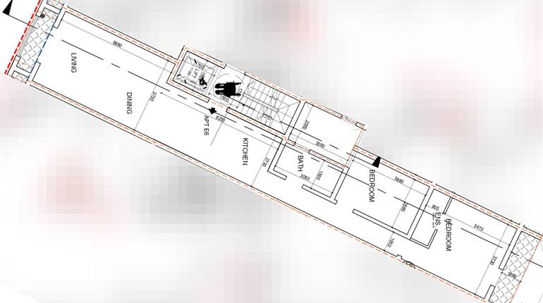 Birkirkara - 2nd Floor 2 Bedroom Finished Apartment + Optional Garages - On Plan