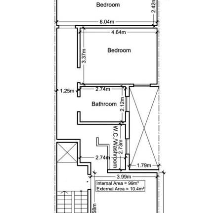 Marsascala - 2nd Floor 2 Bedroom Shell Form Apartment On Plan 