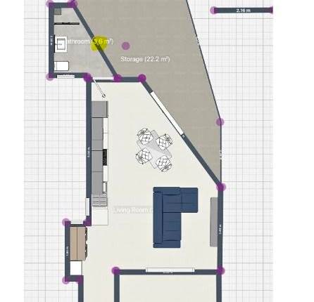 Msida - 1 Bedroom 7th Floor Finished Penthouse + Airspace On Plan 