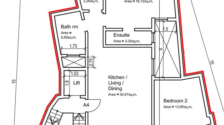 Siggiewi - 106sqm 2 Bedroom Finished Penthouse + Large Terrace