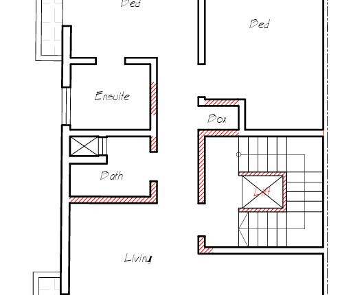 Zabbar - 2 Bedroom First Floor Shell Form Apartment On Plan 