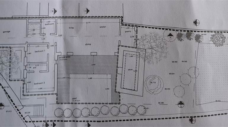 Wardija - Farmhouse with Approved Permits to build a Semi Detached Villa + Pool + Garden