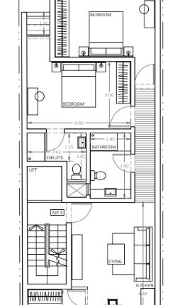 Naxxar - 3 Bedroom 3rd Floor Finished Apartment On Plan 