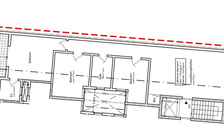 Mosta - 3 Bedroom Finished Penthouse On Plan 