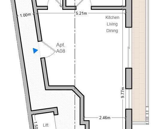 Santa Venera - 1 Bedroom Third Floor Finished Apartment On Plan 