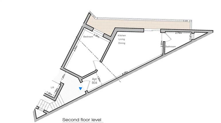 Santa Venera - 1 Bedroom 2nd Floor Finished Apartment On Plan 