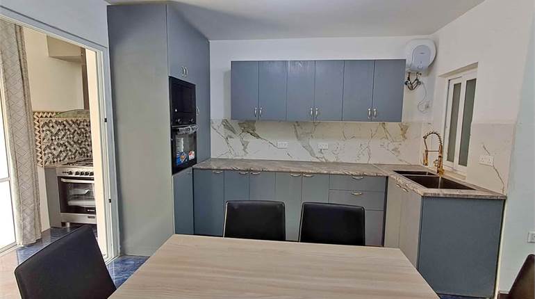 Qala Gozo - 1st Floor 3 Bedroom Furnished Apartment + Backyard 