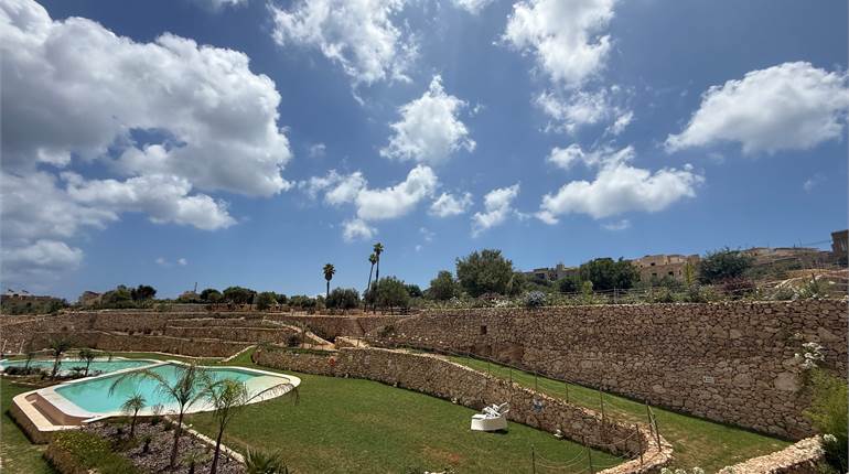 Gozo Qala: BRAND NEW, Three bedroom, FURNISHED APARTMENT WITH COMMUNAL POOL 