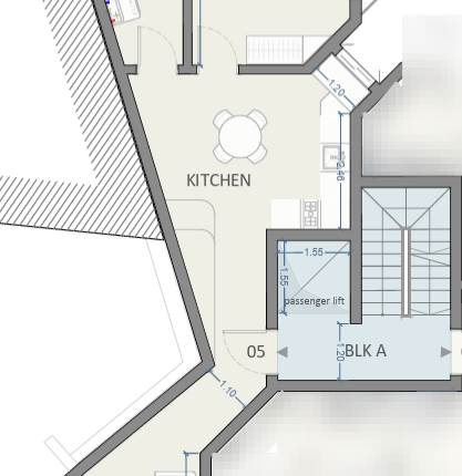 Marsa - 1 Bedroom 3rd Floor Apartment On Plan 