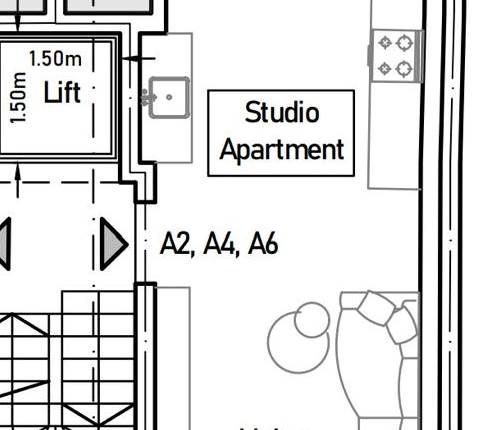 Paola - 1 Bedroom Studio Apartment Finished + Already Built 