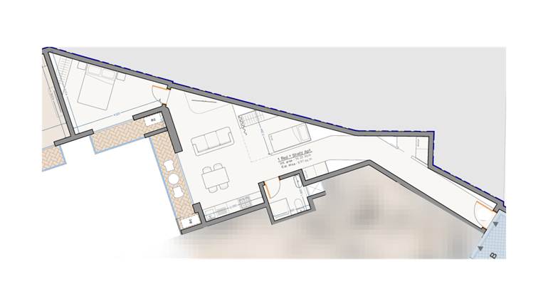 Bugibba - 2 Bedroom Apartment - On Plan