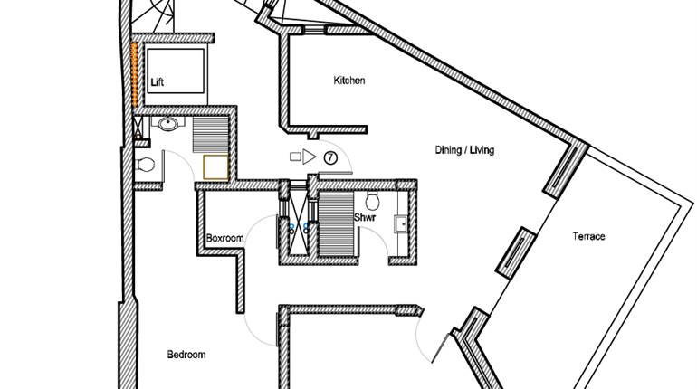 Sliema - 2 Bedroom 6th Floor Finished Apartment On Plan 