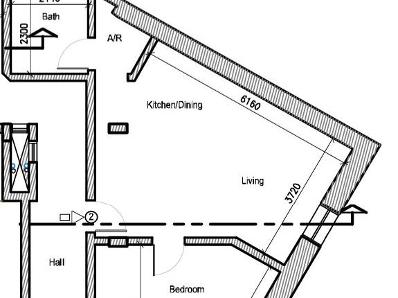 Sliema - 1 Bedroom 1st Floor Finished Apartment On Plan 